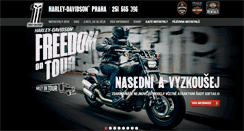 Desktop Screenshot of harley-davidson-praha.cz